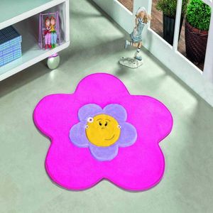 Tapete Premium Baby Menina Flor Pink Guga Tapetes