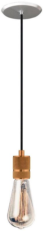 Pendente-1-Lampada-Contemporaneo-Redondo-60W-Aluminio-Pantoja-6152-Bronze-Bivolt