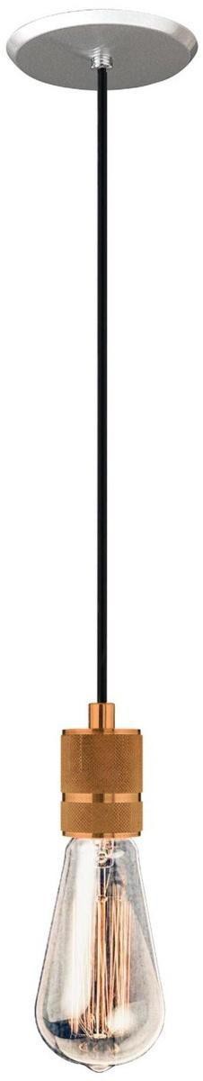 Pendente-1-Lampada-Contemporaneo-Redondo-60W-Aluminio-Pantoja-6152-Bronze-Bivolt