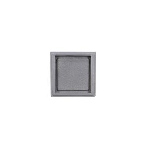 Prato Cubo 30 X 4 Cm Cor 19 - Antique Cimento