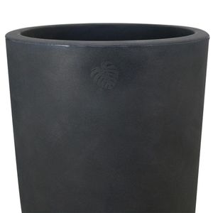 Vaso Decô Alto 50 X 80 Cm Cor 18 - Antique Preto