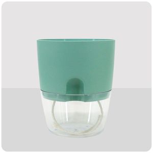 Cachepot Acqua Autoirrigável 15 Cm Cor 66 - Verde Vintage