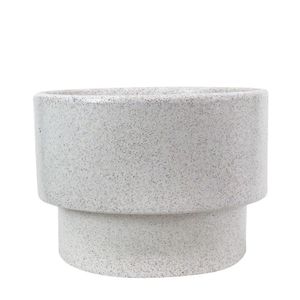 Vaso Loft 29 X 21 Cm Cor 52 - Branco Artstone