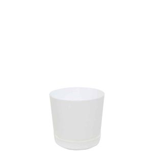 Vaso Rio 15 X 15 Cm Cor 06 - Branco Sólido