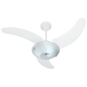 Ventilador Clean Branco 110v 3 Pás