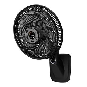 Ventilador De Parede Mallory Smart Control 140W Preto Com Grafite - 110V