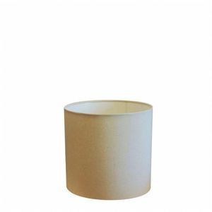 Cúpula Abajur E Luminária Cp-7005 ø18x18cm Cor Algodão Crú
