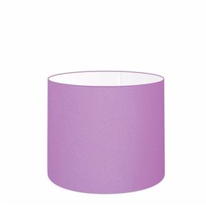 Cúpula Abajur Cilíndrica Cp-7009 Ø25x20cm Lillás