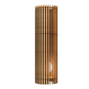 Abajur Grande De Chão Torre Mdf Cru Tamanho Kit Com 2 60x20cm E 70x20cm