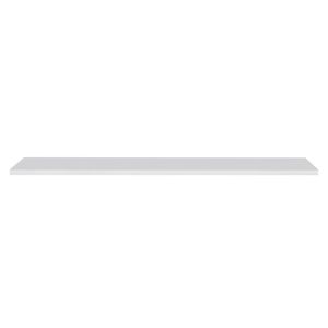 Prateleira Flutuante Para Banheiro Com Suporte Invisível 91x20cm Yara Branco - Lumil