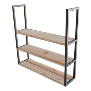 3 Tábuas Retrô Parede Design Original 60cm Madeira Maciça