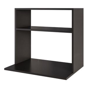 Suporte Aéreo Multiuso Para Forno Micro-ondas Luara 60cm Preto - Desk Design