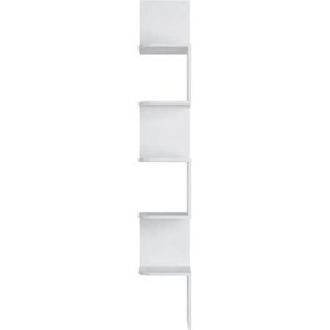 Estante De Canto Multivisão Branco