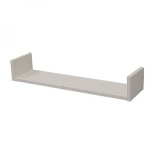 Prateleira U 70 X 25cm Branca Suporte Invisível