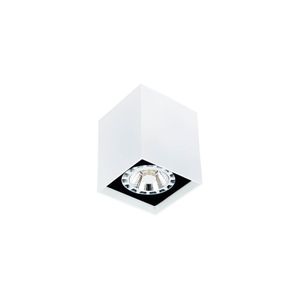 Spot De Sobrepor Newline Cube Ar70 Gu10 Bivolt Branco Preto