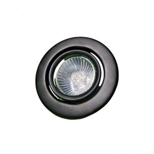 Spot Embutir Movel Redondo Mr16 - Com Lampada Led Cor Produto Preto Cor Da Lâmpada Branco Frio