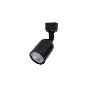 Spot Direcionável Para Trilho Eletrificado Nordecor Basic 7w Bivolt Preto 4000k Luz Neutra 6129