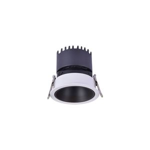 Spot De Embutir Nordecor Zagle Redondo Led Alto Irc 97 10w Bivolt Branco 2700k Luz Amarela