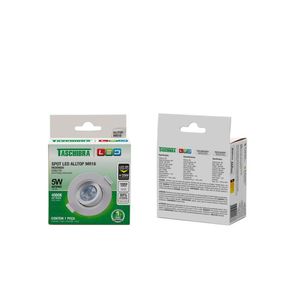 Spot Embutir Redondo Alltop Mr16 5w - Taschibra 4000k (neutra)