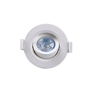 Spot Embutir Redondo Alltop Mr16 5w - Taschibra 3000k (amarela)