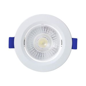Spot De Led Embutir Slim Mr16 Redondo 6w Bivolt Blumenau 3000k Luz Quente