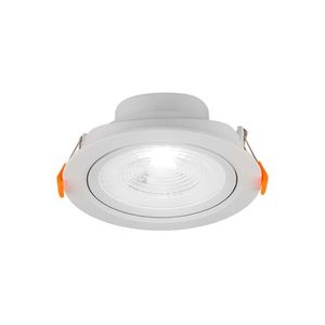 Spot De Led Blumenau Slim Redondo 6w Bivolt 6500k Luz Branca