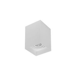 Spot De Sobrepor Astraled Carina Mr16 Gu10 Quadrado Bivolt Branco Ss-7804