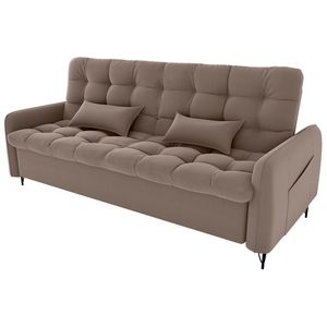 Sofa Cama 2 Lugares 200cm Pillar Veludo Milani Store