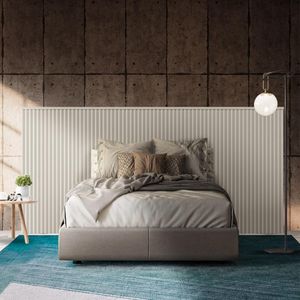 Cabeceira Casal Queen 240cm Com Frame Off White Limoeiro Shop Jm