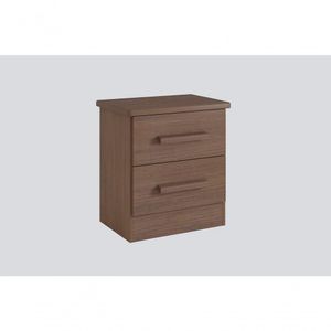 Mesa De Cabeceira 2 Portas New Athos - D' Doro Castanho