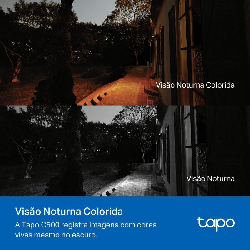 Camera-de-Seguranca-Wi-fi-Externa-TP-LINK-Tapo-C500-Branca