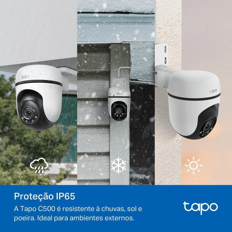 Camera-de-Seguranca-Wi-fi-Externa-TP-LINK-Tapo-C500-Branca