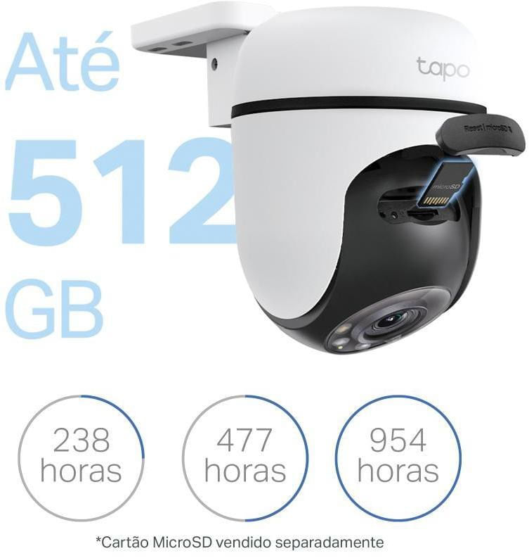 Camera-de-Seguranca-Wi-fi-Externa-TP-LINK-Tapo-C500-Branca
