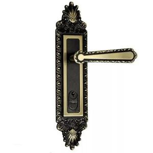 Fechadura Silvana 1500 Colonial 92553 Alavanca Externa Oxidado