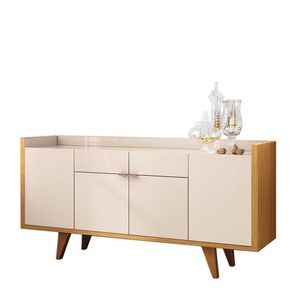 Buffet Aparador Intense Cinamomo-off White - Pr Móveis Cinamomo-off White