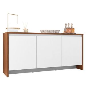 Buffet Aparador Madrid 3 Portas Cedro-branco - Casa D Cedro-branco