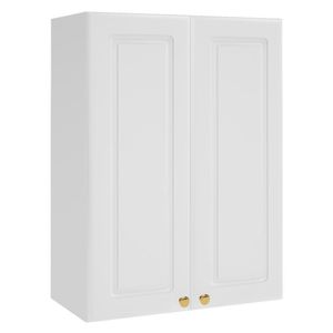 Armário Aéreo Firenze 60cm 2 Portas Branco - Indékes Branco