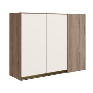 Armario Canto Reto 2p Mdf 89cm Kali 12213 Carvalho Toq