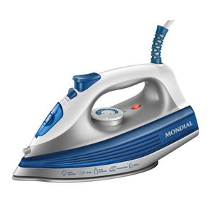 Ferro A Vapor Mondial Base Cerâmica FVN-01-BL l 220V