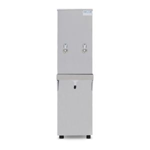 Bebedouro Purificador Industrial Blue Coluna 2 Torneiras Gelada 25L PIC25L127VG-2T Inox 110V