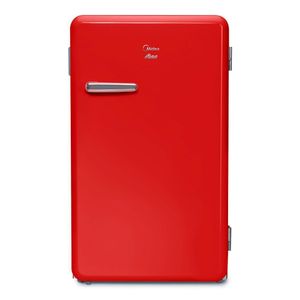Frigobar Midea Retrô Vermelho Rubi 95L 220V MRV10V2