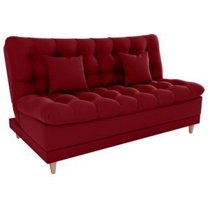 Sofa Cama 2 Lugares 185 cm Duda Veludo Maserati Milani Store