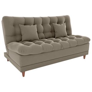 Sofa Cama 2 Lugares 185 cm Duda Veludo Milani Store
