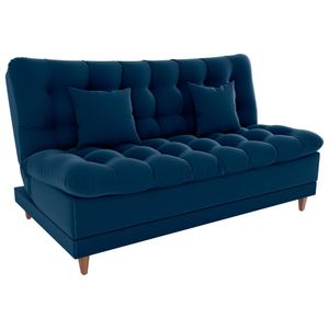 Sofa Cama 2 Lugares 185 cm Duda Veludo Milani Store