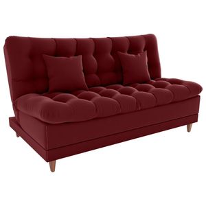 Sofa Cama 2 Lugares 185 cm Duda Veludo Milani Store
