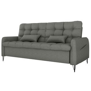 Sofa Cama 2 Lugares 200cm Pillar Linho Vancouver Milani Store