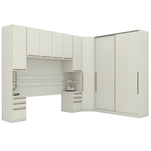 Quarto Casal Modulado 5 Pecas Seletto Henn