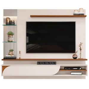 Painel Suspenso Tv 60 Pol 180 cm Ravi Dj Moveis
