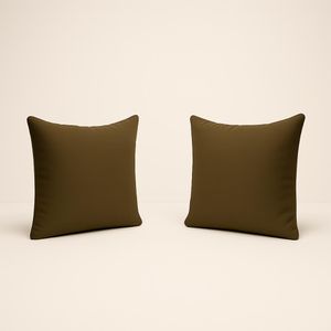 KIT 2 Almofada 42cm Decorativa Suede Fofinha Sofá e Cadeira