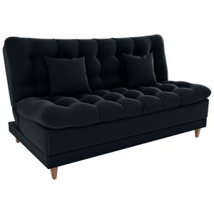 Sofa Cama 2 Lugares 185 cm Duda Veludo Inca Milani Store